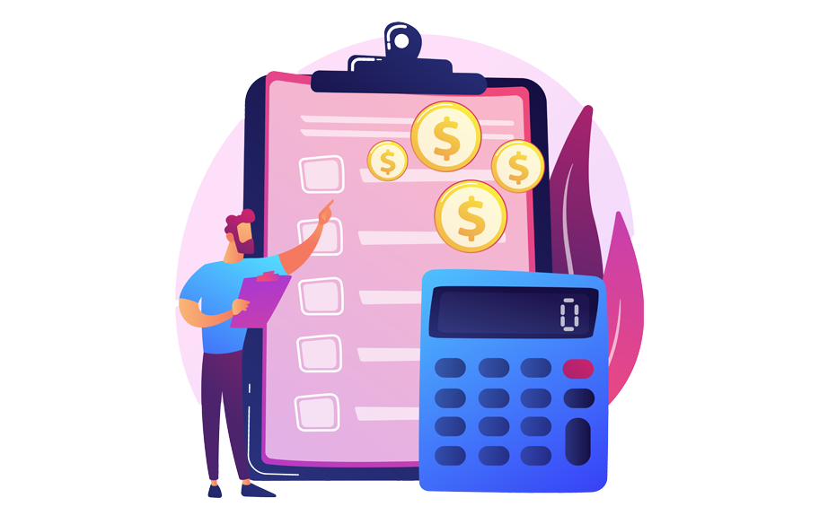 Salary survey chart visualization