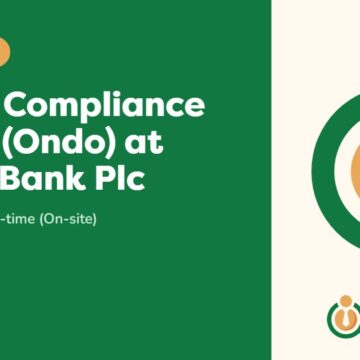 Branch Compliance Officer (Ondo) at Access Bank Plc