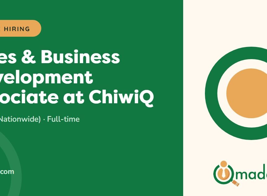 img_db1dcd82 Sales & Business Development Associate at ChiwiQ