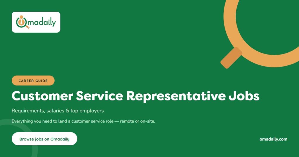 Customer Service Representative Jobs
