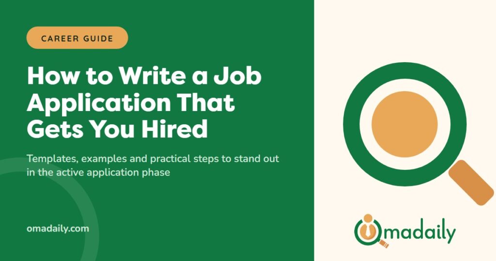 How to Write a Job Application That Gets You Hired